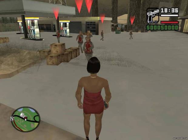GTA San Andreas: Обитель зла 3 скриншот №4<br>Нажми для просмотра в полном размере