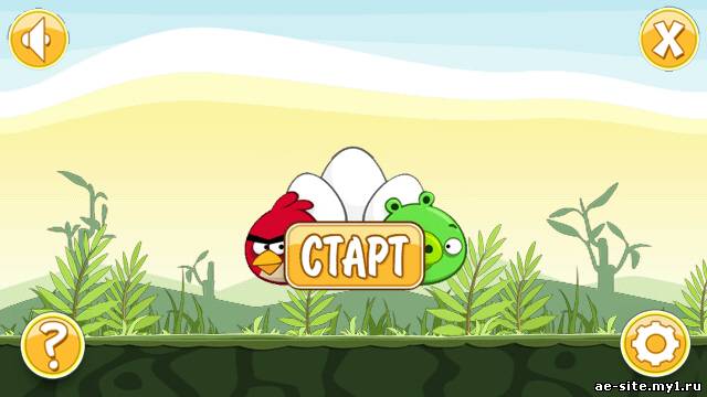 Angry Birds v1.3 (java) скриншот №2