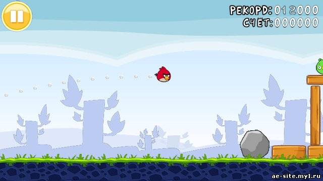 Angry Birds v1.3 (java) скриншот №3