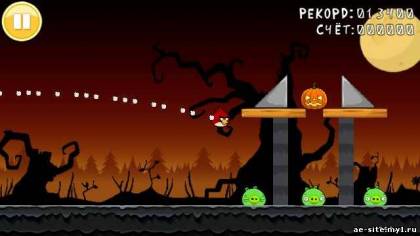 Angry Birds Seasons (RU) скриншот №2<br>Нажми для просмотра в полном размере