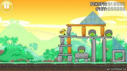 Angry Birds Seasons (RU) скриншот №4<br>Нажми для просмотра в полном размере