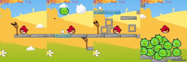 Angry Birds Arcade 2.0: Возвращение птиц скриншот №2<br>Нажми для просмотра в полном размере