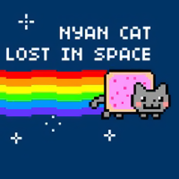 Nyan cat - lost in space mobile скриншот №1