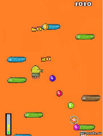 Doodle Jump Orange скриншот №3
