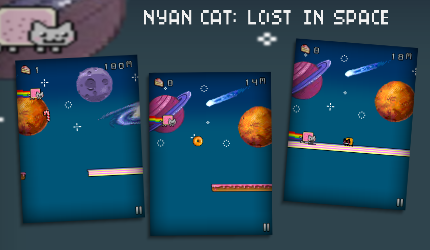 Nyan Cat: Lost In Space скриншот №1